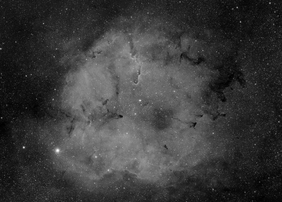 IC 1396 Emission Nebula Complex - SBIG2000XM & Nikon 600mm f4 Super Telephoto Lens, WalterLee heliFocus, Shoestring FCUSB, & Focusmax